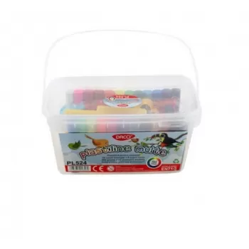 Plastilina 24C 17 accesorii 500G, Plastiline Multe DACO-1