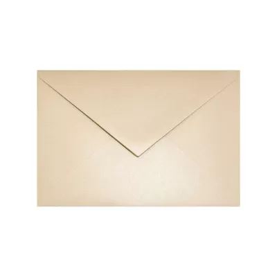 Plicuri invitatii C6, Nude sidefat, gumate Daco PC612SN-img