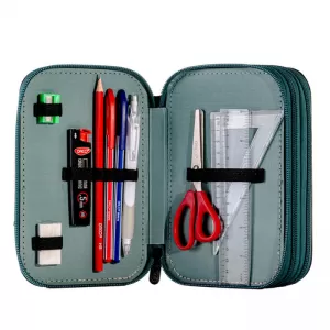 Penar 3 compartimente echipat 46 piese, imprimeu Leu Daco PE3042E-4-IMG-nav