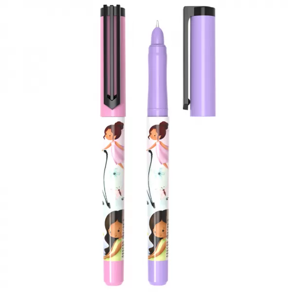 Stilou cu penita ascunsa Ecada, imprimeu zane 93114-1-IMG-slider
