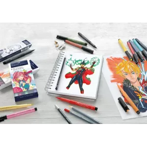 Pitt artist pen manga set 6 negru Faber-Castell-2-IMG-nav