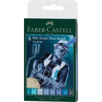 Pitt artist pen set 8 buc albastru 2022 Faber-Castell-1-IMG-slider-mobile
