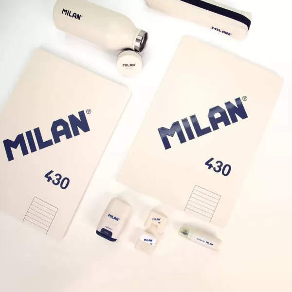 Caiet studentesc premium Milan, 48 file, hartie 95g/mp, dictando, coperta bej-5-IMG-slider