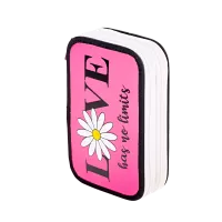 Penar echipat fete, 2 compartimente, 37 piese, imprimeu Love Daco PE260E-4-IMG-slider-mobile