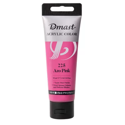 Culori acrilice profesionale, 75 ml, roz Dmast by Pebeo-img