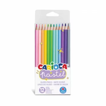 Creioane colorate 12 culori Pastel CARIOCA-1