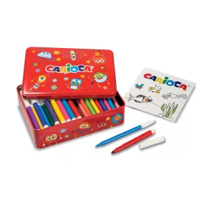 Set 100 carioci in cutie metalica Carioca 42736-1-IMG-nav