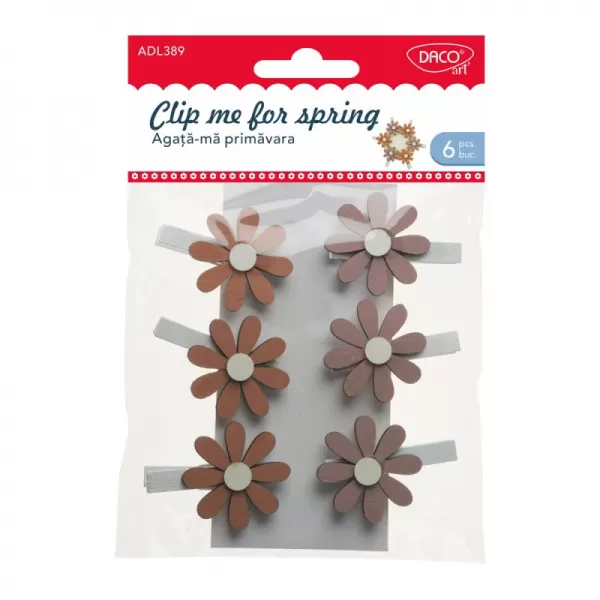 Accesorii craft - cârlige lemn cu flori AD389 “Agaţă-mă primăvară” DACO-1-IMG-slider