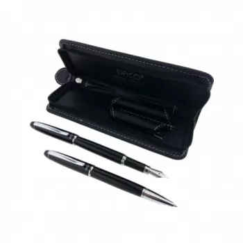 Set pix si stilou DACO negru SE266N-1