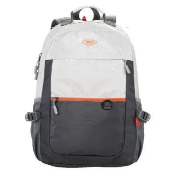 Ghiozdan scoala 45 cm, gri-bej Daco GH5002-1
