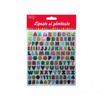 Abtibild litere mari de tipar - AB038 Daco-img