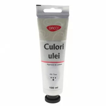 Culori ulei 100 ml DACO Alb CU4100-1