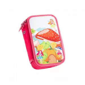 Penar fete cu 3 fermoare, echipat cu 46 de piese, Fairy tail Daco PE3022E-2-IMG-nav