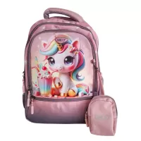 Ghiozdan fete clasa 0, imprimeu unicorn, 38 cm Daco GH3018-2-IMG-slider-mobile