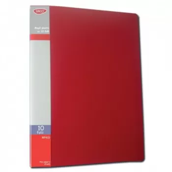 Mapa cu 10 folii rosie Daco-1