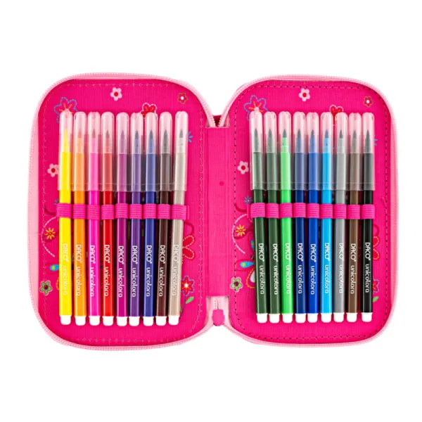 Penar cu 2 fermoare fete, echipat 37 piese, Pink Spring Daco PE2004E-4-IMG-slider