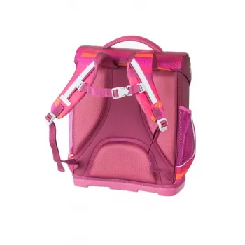 Ghiozdan scolar fete rosu Lazy Lewis + penar, etui, sac sport SCHNEIDERS-3