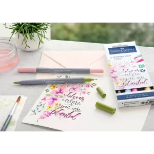 Marker solubil 2 capete set 6 buc lettering goldfaber Faber-Castell-2-IMG-nav
