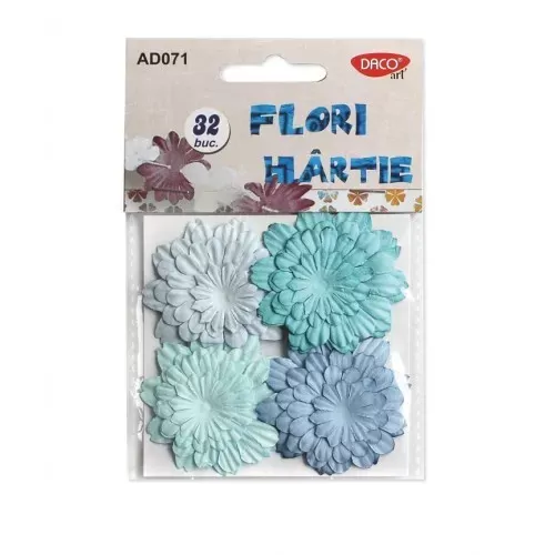 24-Flori-de-hartie-albastre-~-accesorii-craft-~-Daco-AD071A
