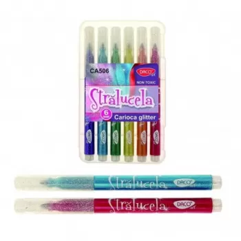 Carioca 6C glitter Stralucela DACO CA506-1