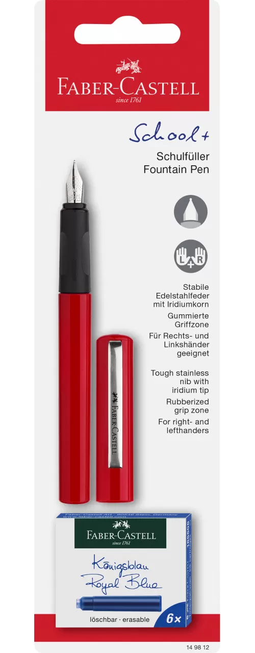 38-Blister-stilou-scolar-rosu-+-6-cartuse-Faber~Castell