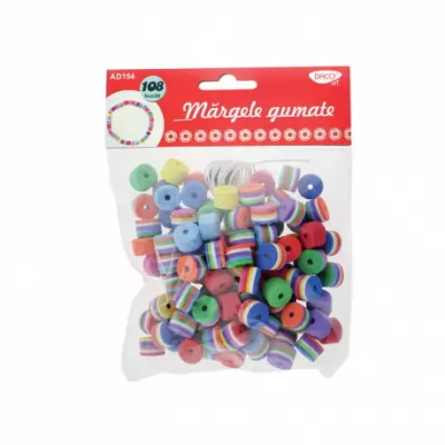 Accesorii craft - AD154 margele gumate spuma DACO-img