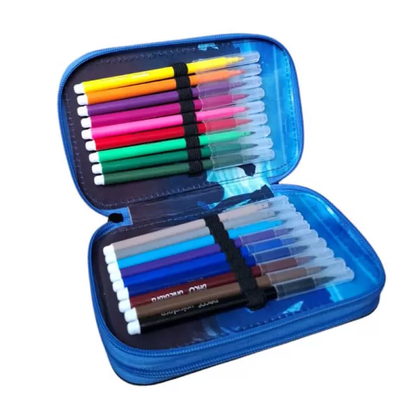 Penar cu 3 fermoare baieti, echipat cu 46 de piese, Supporters Daco PE3028E-4-IMG-slider