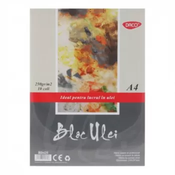 Bloc A4 ulei 250g 10 file DACO BD425-1