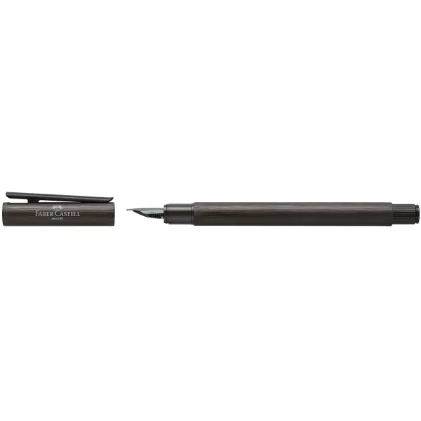 Stilou Faber-Castell Neo slim aluminium negru, penita M-3-IMG-slider