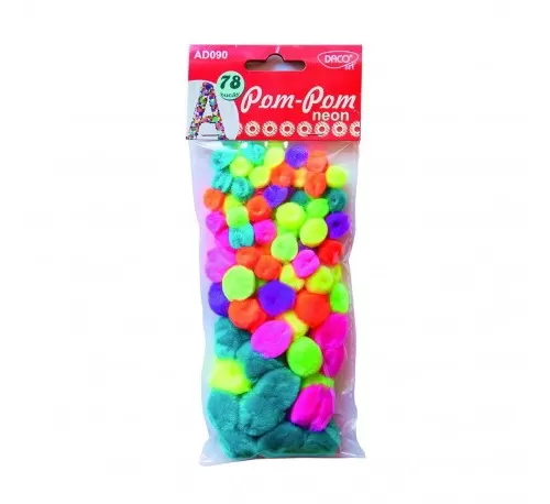 18-Accesorii-craft-~-AD090-pom-pom-neon-DACO