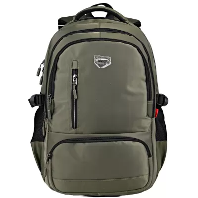Ghiozdan baieti liceu, verde, 5 compartimente, 48 cm Daco GH579V-img
