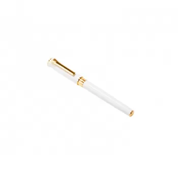 Stilou Picasso metalic alb cu calimara 688S/W-2