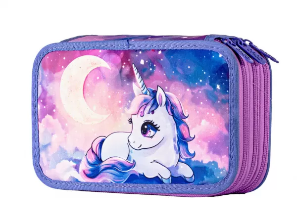 Penar 3 compartimente fete, echipat cu 46 piese, unicorn Daco PE3035E-3-IMG-slider