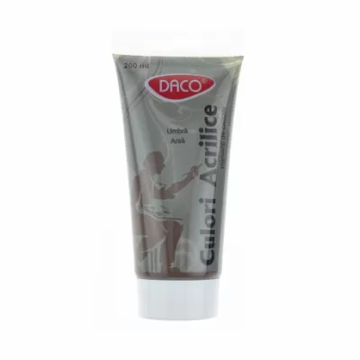 Culori acrilice 200 ml - Umbra Arsa - Daco CU3200UA -img