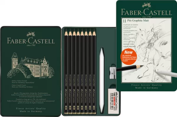 Set 11 buc creion grafit mat pitt Faber-Castell-3-IMG-slider