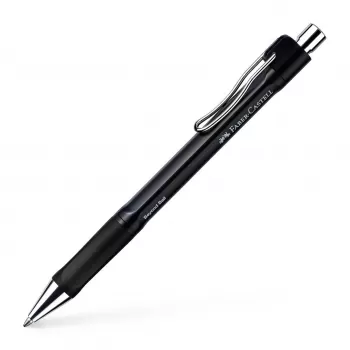 Pix Faber-Castell cu mecanism Beyond, corp si mina negre-1