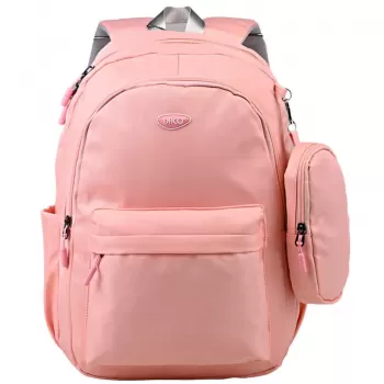Ghiozdan fete cu borseta, roz, 46 cm Daco GH573RZ-1