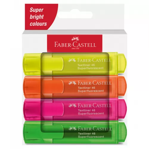 7-Evidentiatoare-superfluorescente_-set-4-culori-1546-Faber~Castell