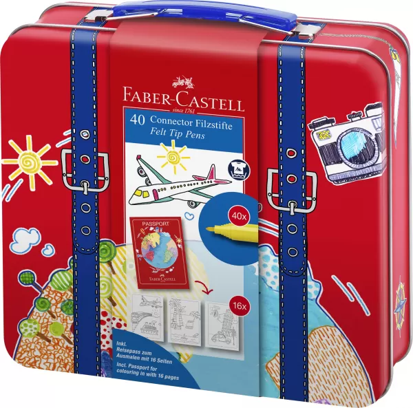 Carioca 40 culori connector valiza Faber-Castell-1-IMG-slider