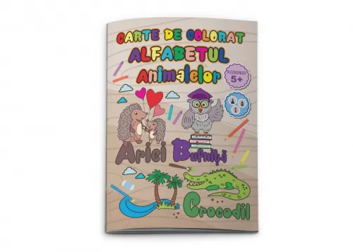 4-Carte-de-colorat-5+-Alfabetul-Animalelor