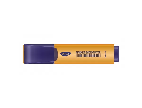 Marker evidenţiator DACO Portocaliu MK401P-1-IMG-slider