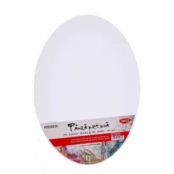 Pânză pictură pe şasiu oval 25X35CM DACO-1