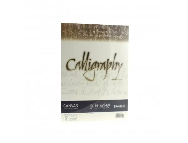 Hârtie caligrafică 100g/mp A4 50 coli CREM FAVINI CANVAS-1-IMG-slider