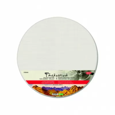 Panza pictura pe sasiu ROTUND 40CM DACO-img