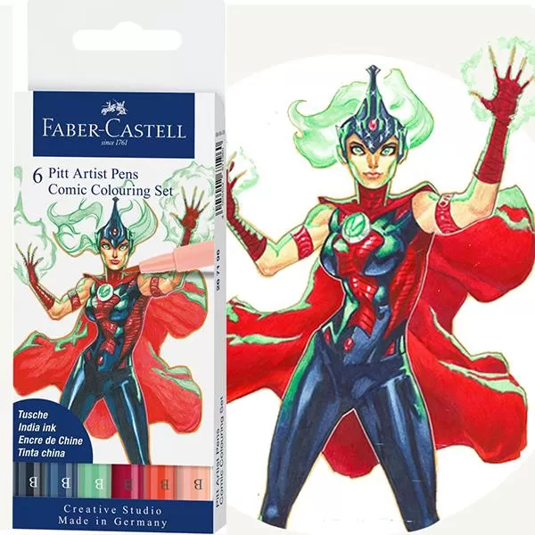 Pitt artist pen set 6 buc comic Faber-Castell-2-IMG-slider