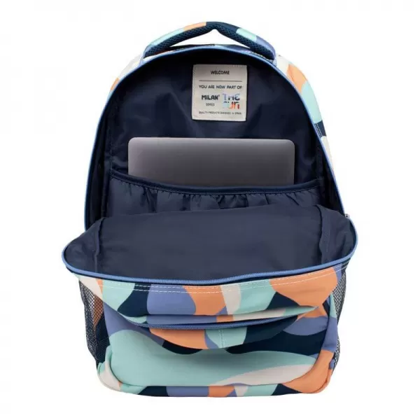 Ghiozdan scoala, imprimeu abstract Fun, 4 fermoare, 46.5 cm Milan-5-IMG-slider