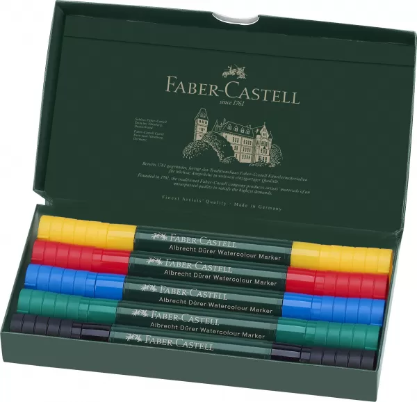 Set 5 markere solubile a.durer Faber-Castell-2-IMG-slider