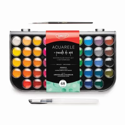 Acuarele Daco pastile, 48 culori AR480-img