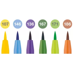 Pitt artist pen set 6 buc culori vara 2022 Faber-Castell-2-IMG-nav