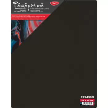Panza pictura neagra pe sasiu 24x30 cm Daco-3